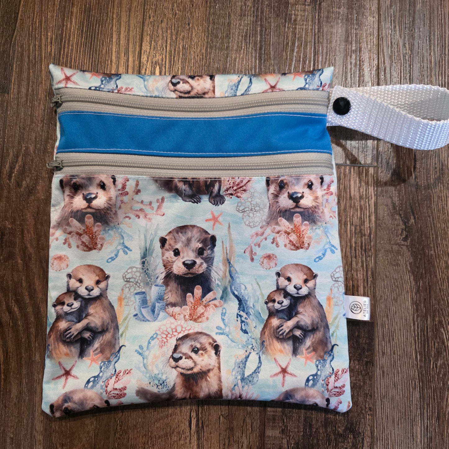 DUO-SAC – Sac Imperméable à Double Compartiments (9x9")