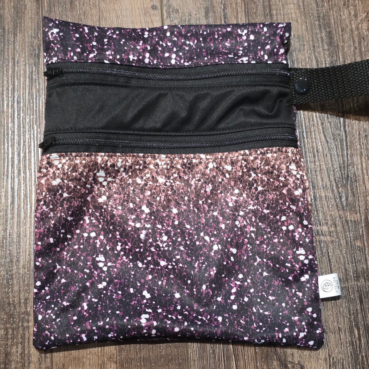 DUO-SAC – Sac Imperméable à Double Compartiments (9x9")