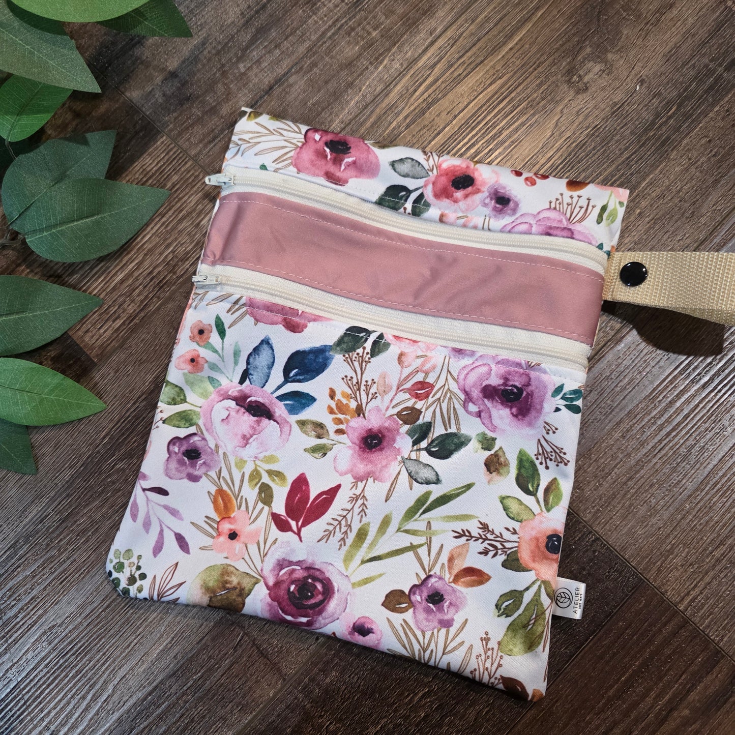 DUO-SAC – Sac Imperméable à Double Compartiments (9x9") - Atelier Zone Verte