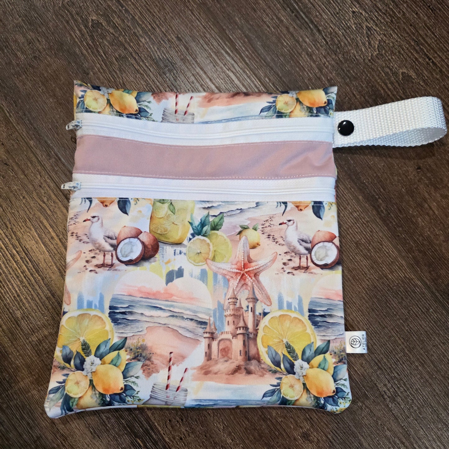 DUO-SAC – Sac Imperméable à Double Compartiments (9x9")