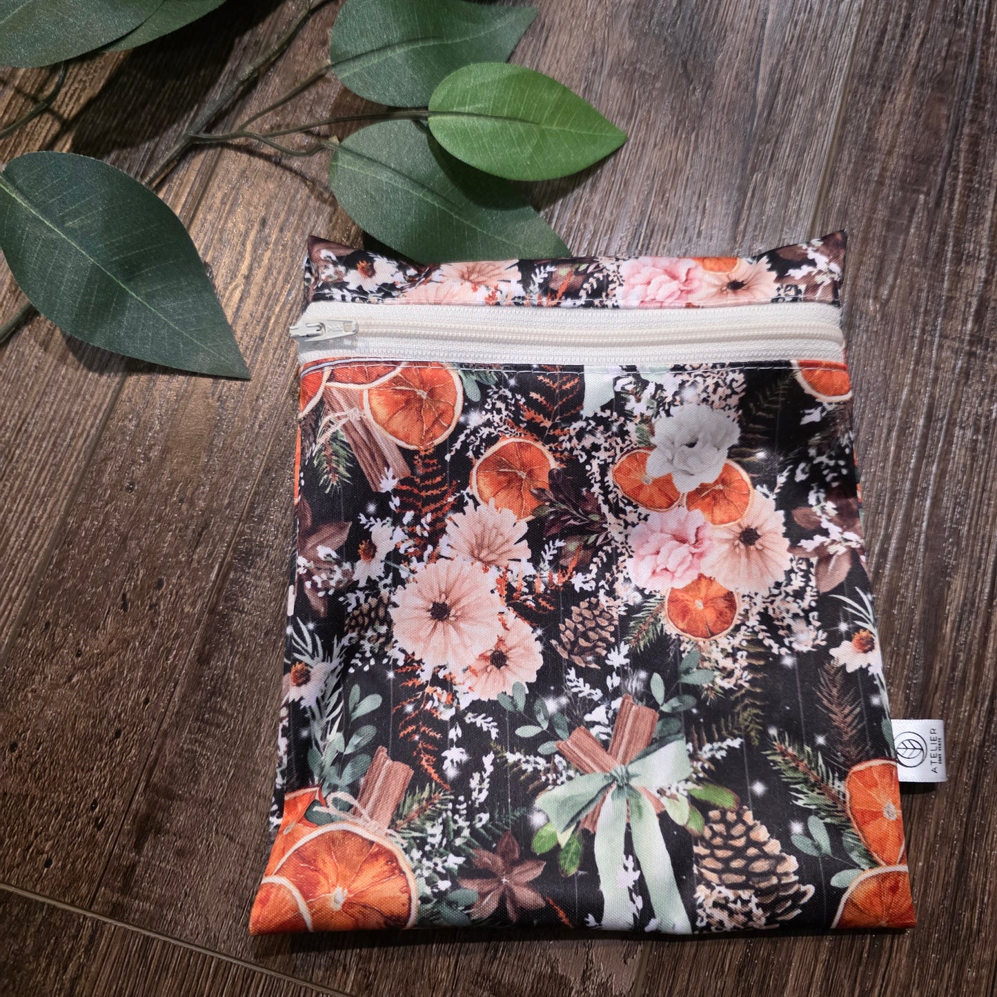 Sac Imperméable - Petit (7x7") - Atelier Zone Verte