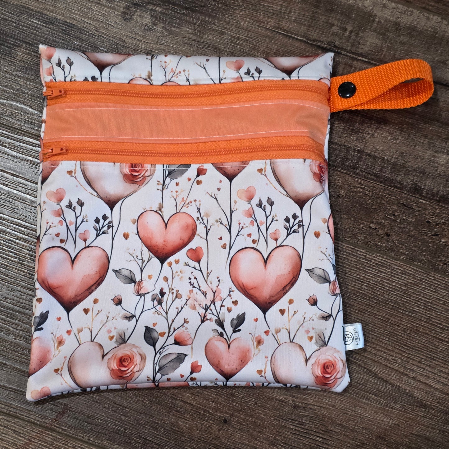 DUO-SAC – Sac Imperméable à Double Compartiments (9x9")