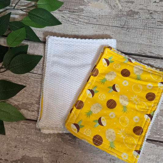 Essuie-Tout - Paquet de 6 - Microfibre & Coton (Mini Format)