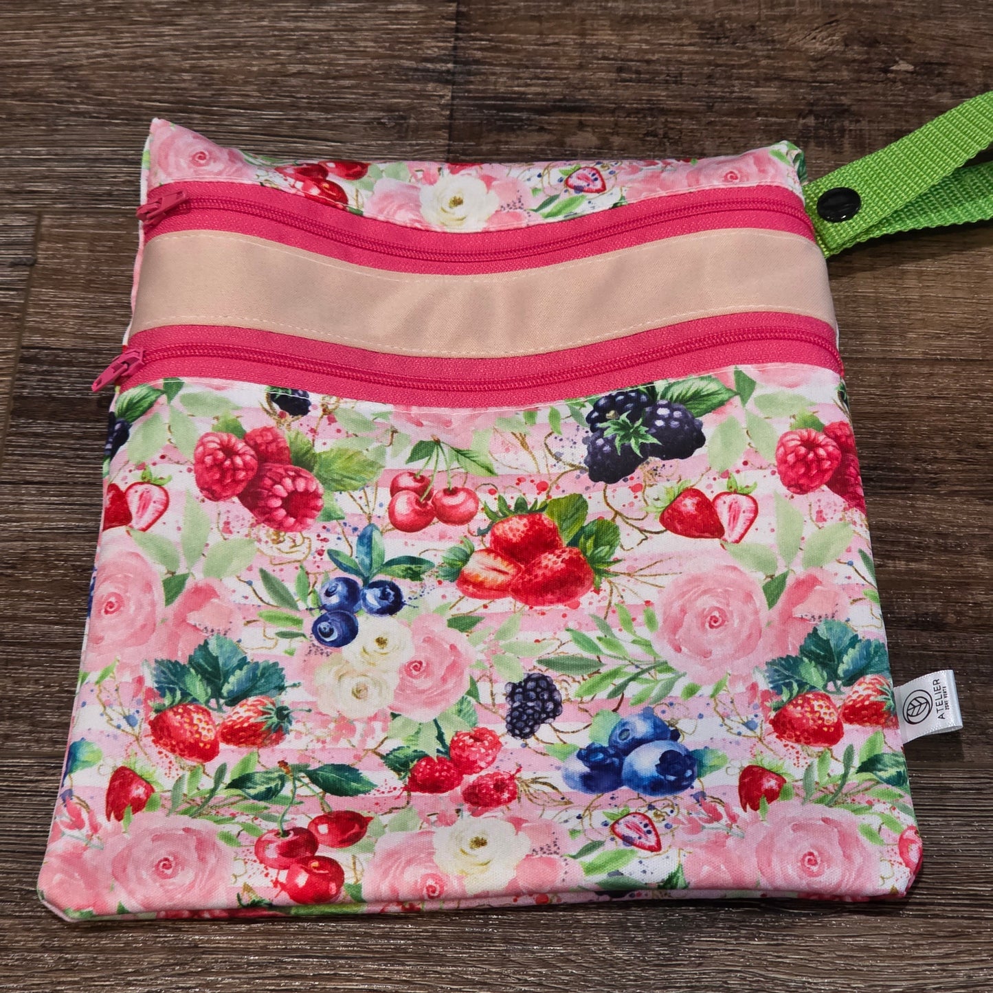 DUO-SAC – Sac Imperméable à Double Compartiments (9x9")