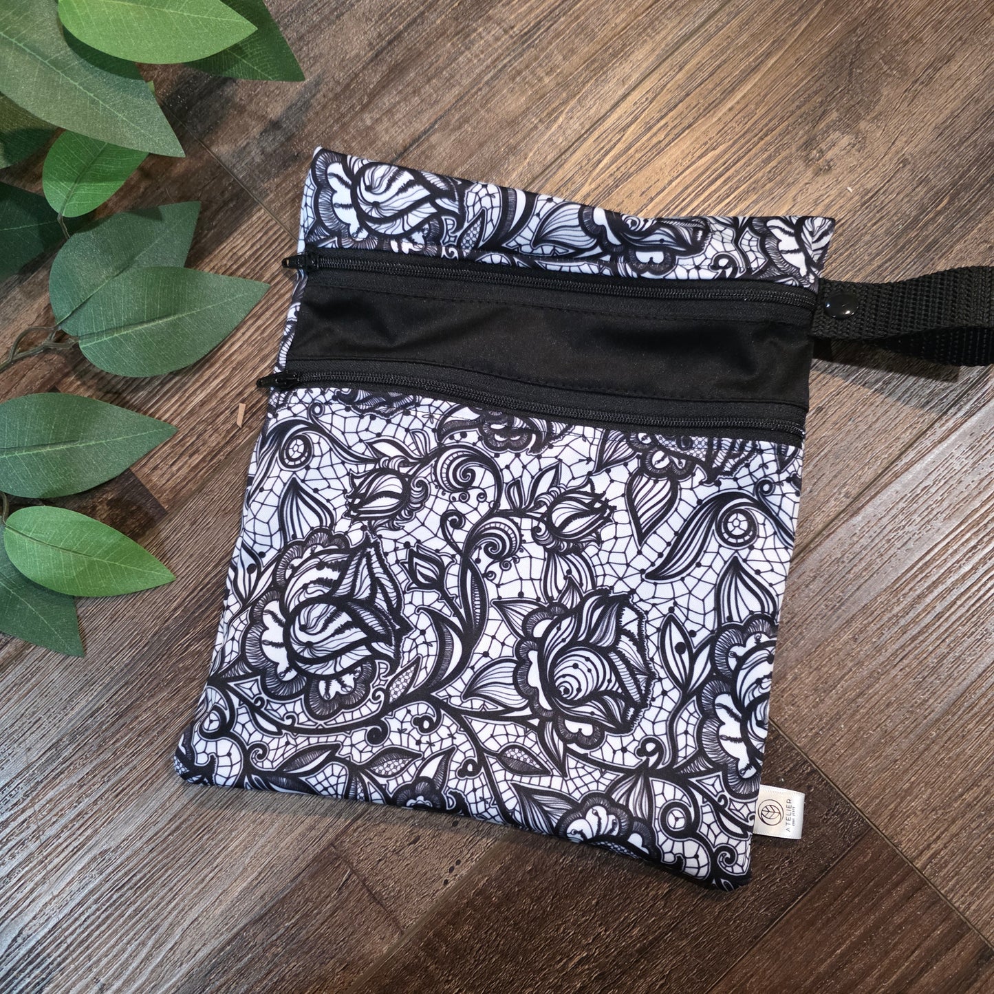 DUO-SAC – Sac Imperméable à Double Compartiments (9x9") - Atelier Zone Verte
