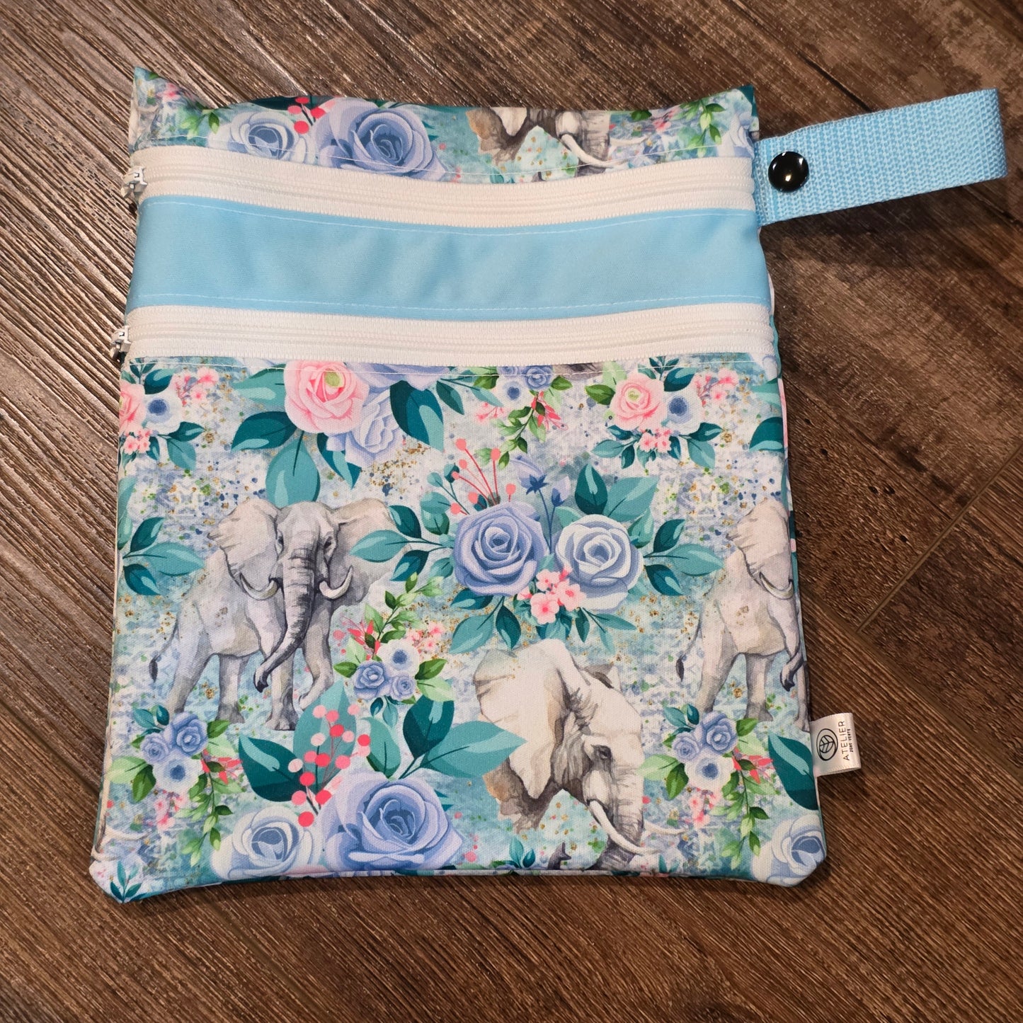 DUO-SAC – Sac Imperméable à Double Compartiments (9x9")