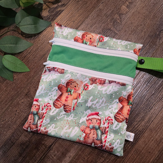 DUO-SAC – Sac Imperméable à Double Compartiments (9x9") - Atelier Zone Verte