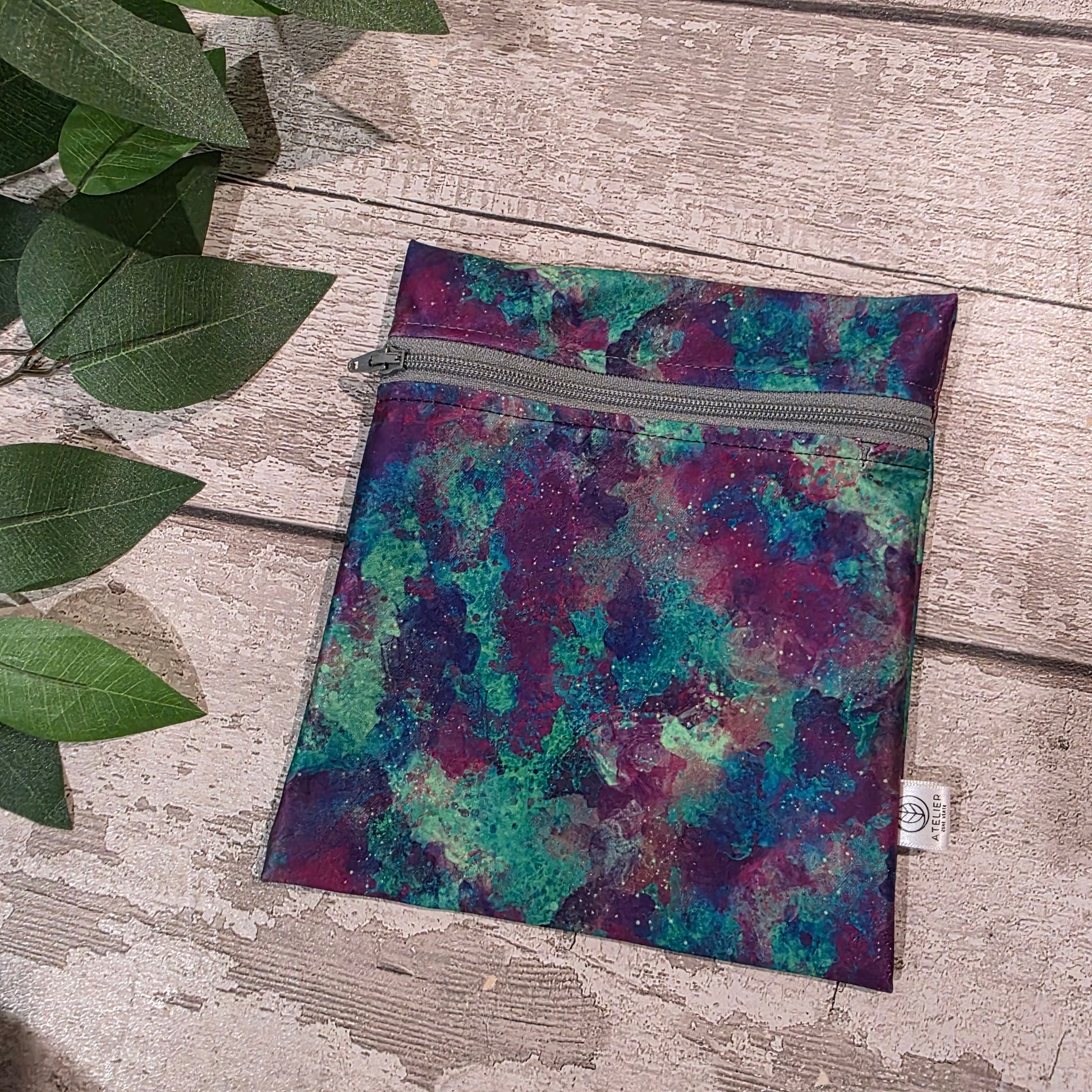 Sac Imperméable - Petit (7x7") - Atelier Zone Verte