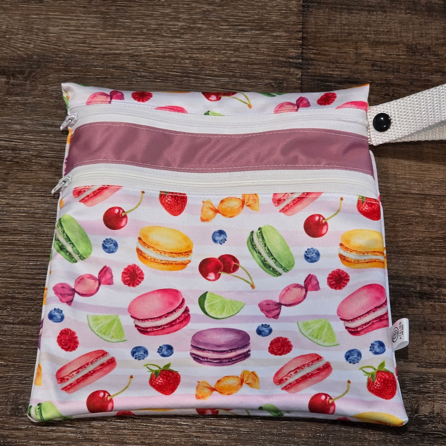 DUO-SAC – Sac Imperméable à Double Compartiments (9x9")
