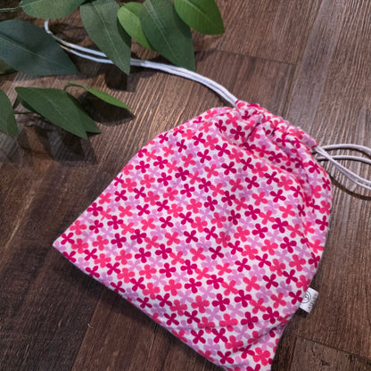 Lingettes Démaquillantes Lavables - Flanelle/Ratine avec Pochette Assortie
