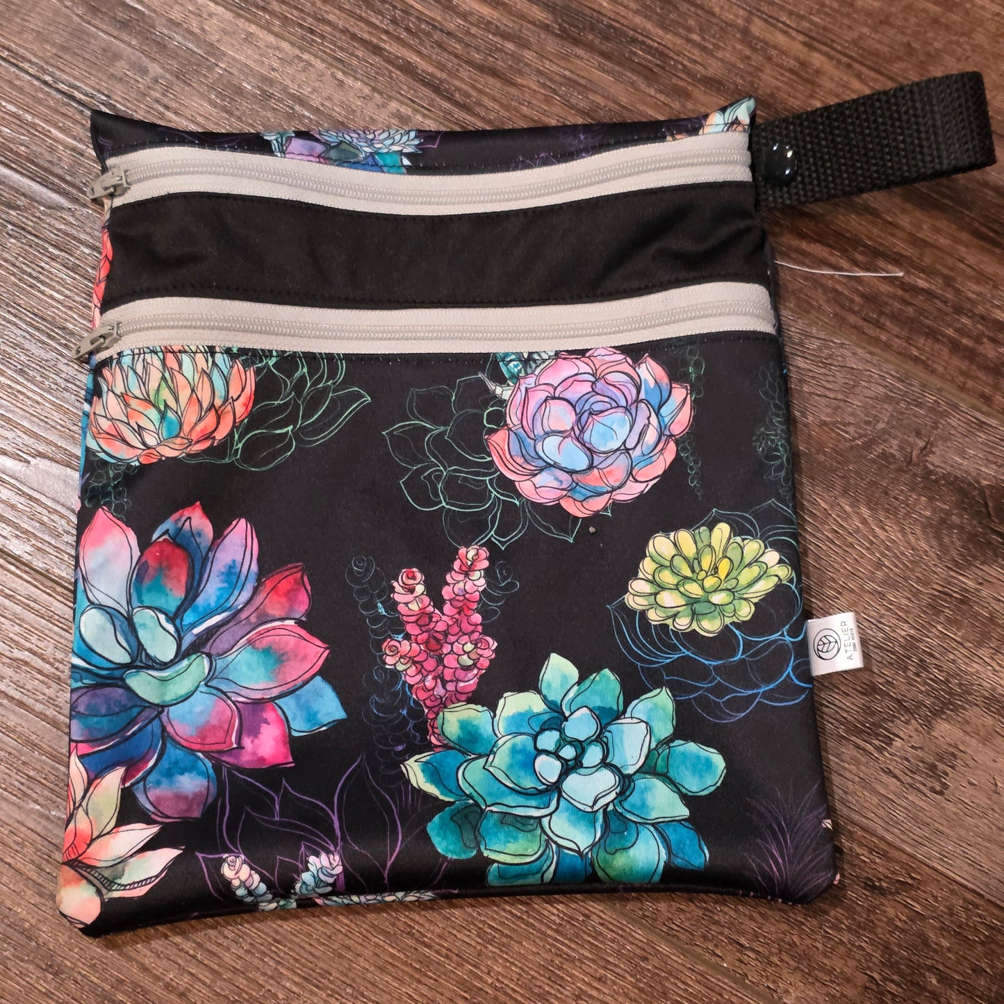 DUO-SAC – Sac Imperméable à Double Compartiments (9x9")