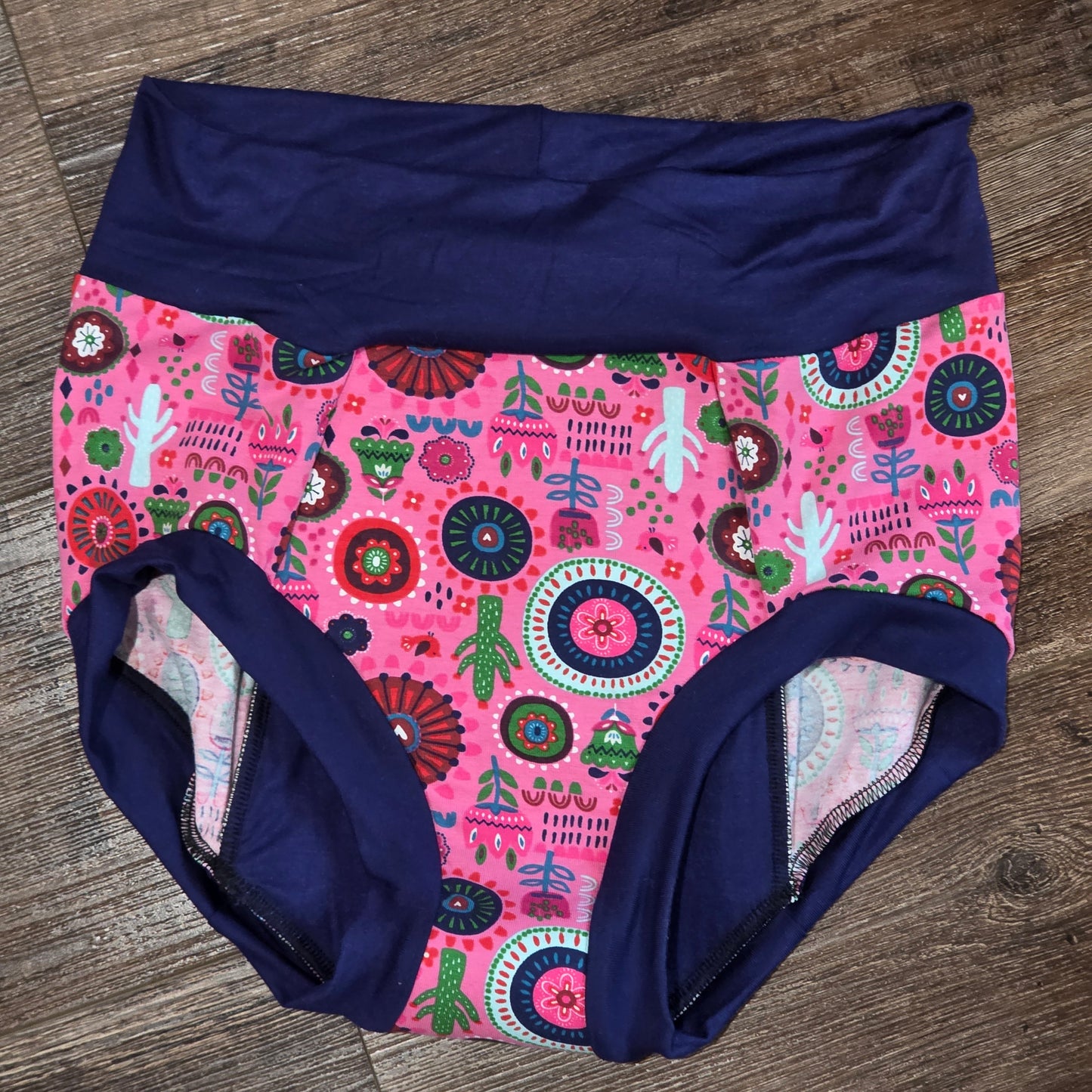 Culotte Menstruelle - Floral Festive
