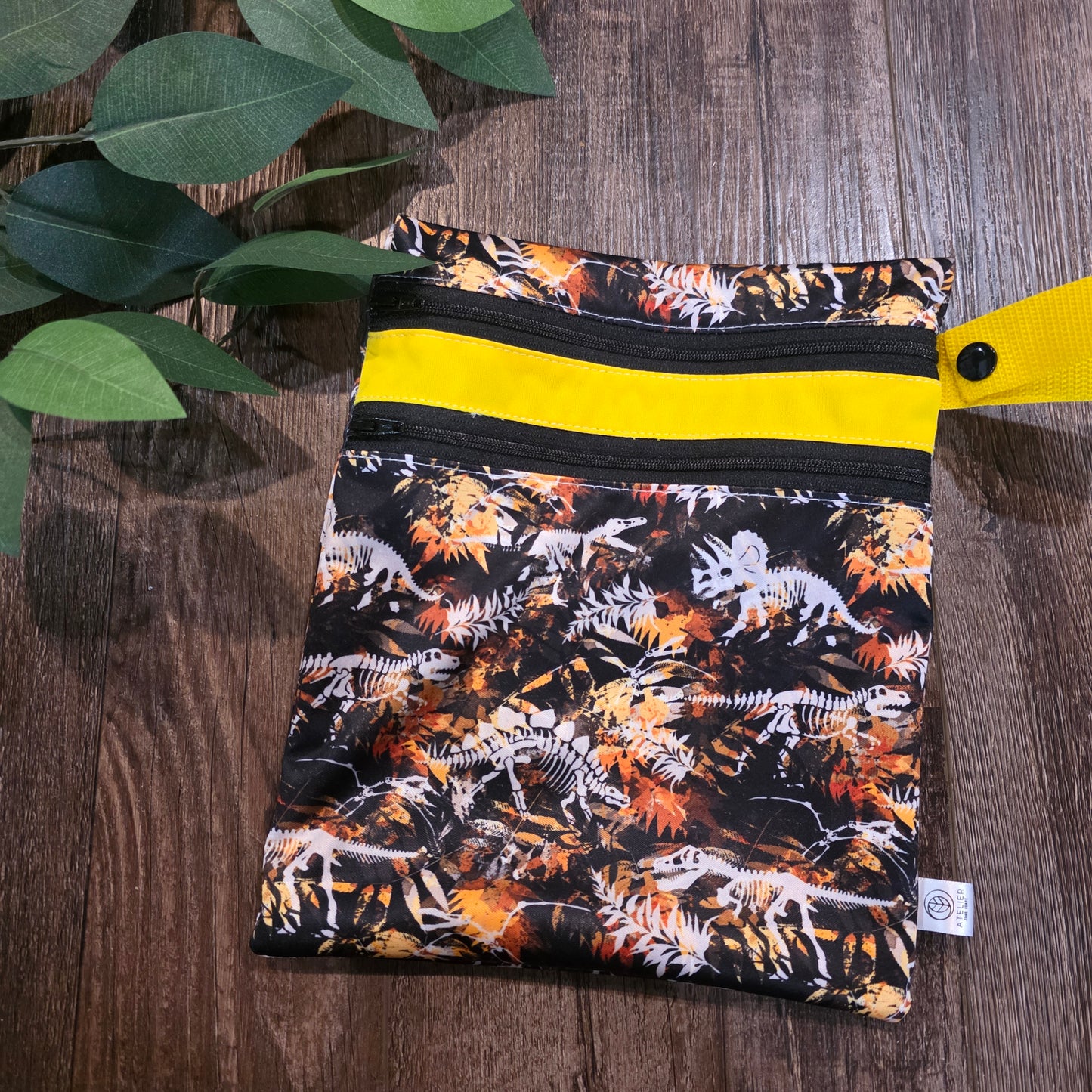 DUO-SAC – Sac Imperméable à Double Compartiments (9x9")