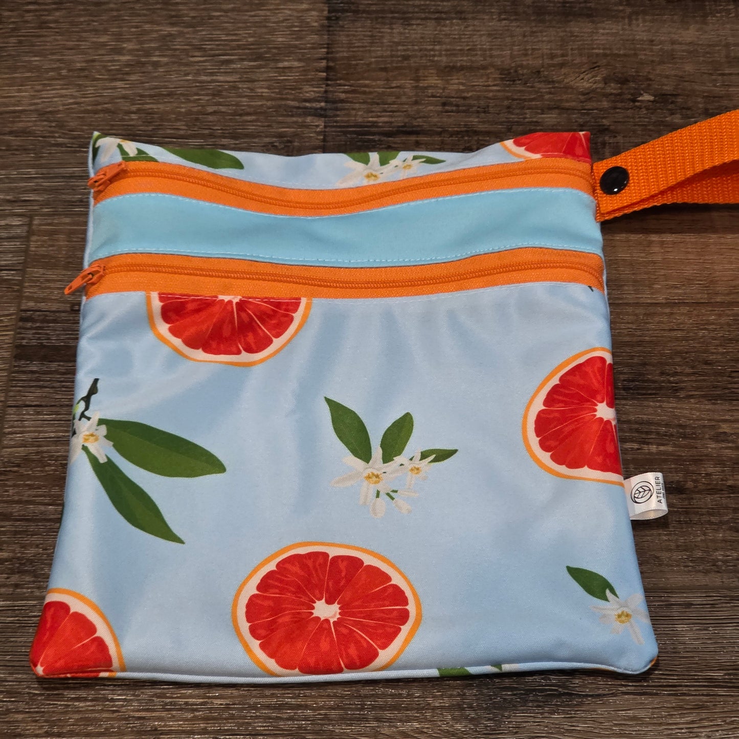 DUO-SAC – Sac Imperméable à Double Compartiments (9x9")
