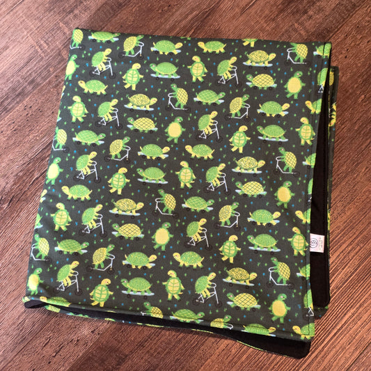 Tapis hygienique lavable pour chien en utilisation - Atelier Zone Verte