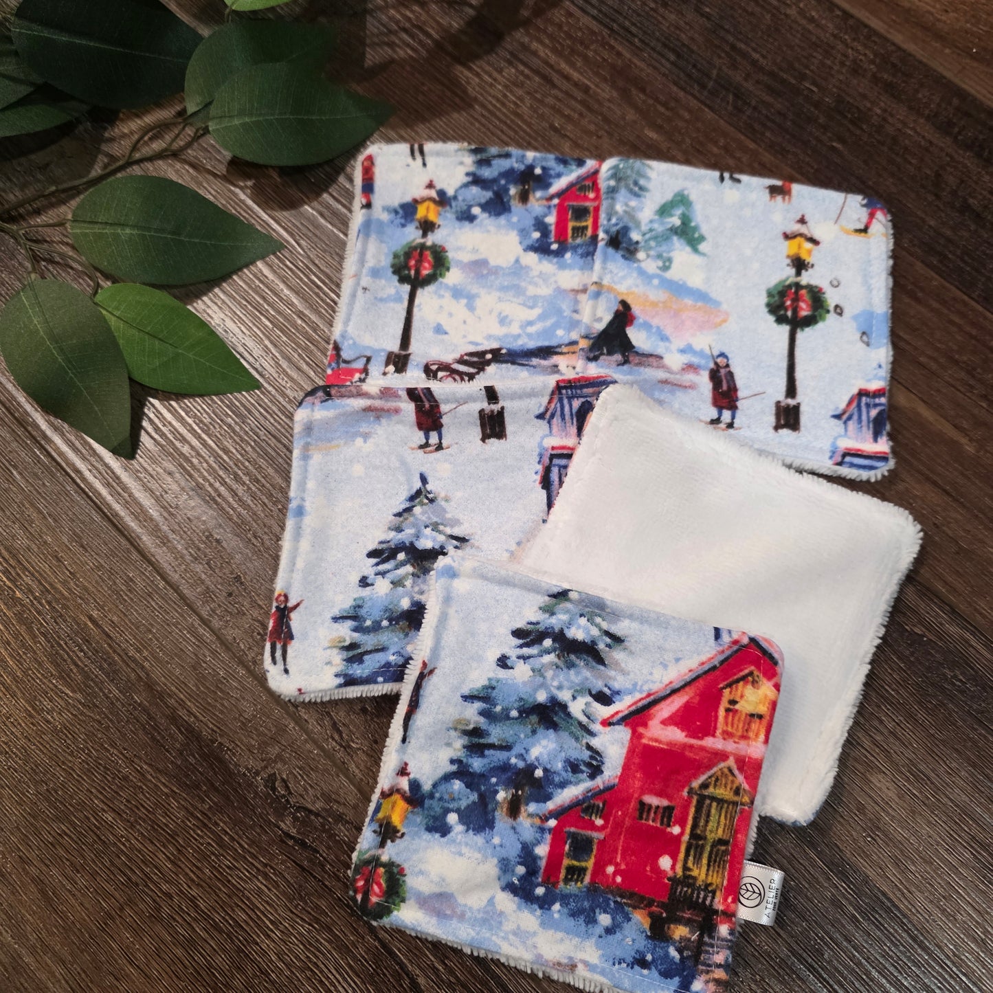 Lingettes Démaquillantes Lavables - Atelier Zone Verte