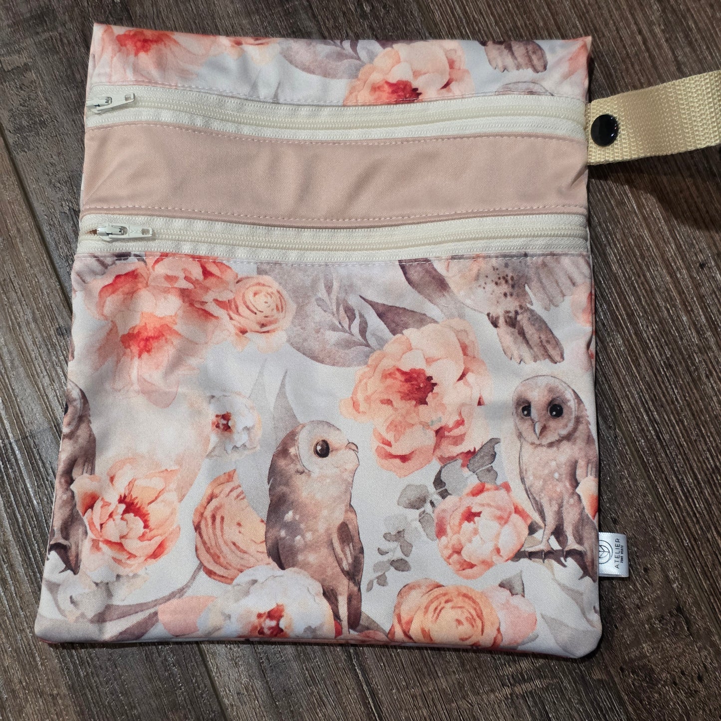 DUO-SAC – Sac Imperméable à Double Compartiments (9x9")