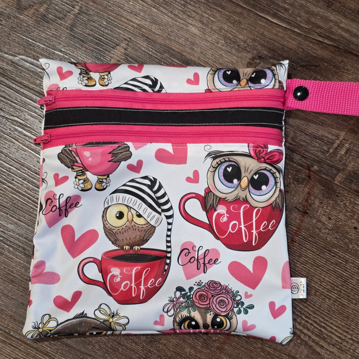 DUO-SAC – Sac Imperméable à Double Compartiments (9x9")