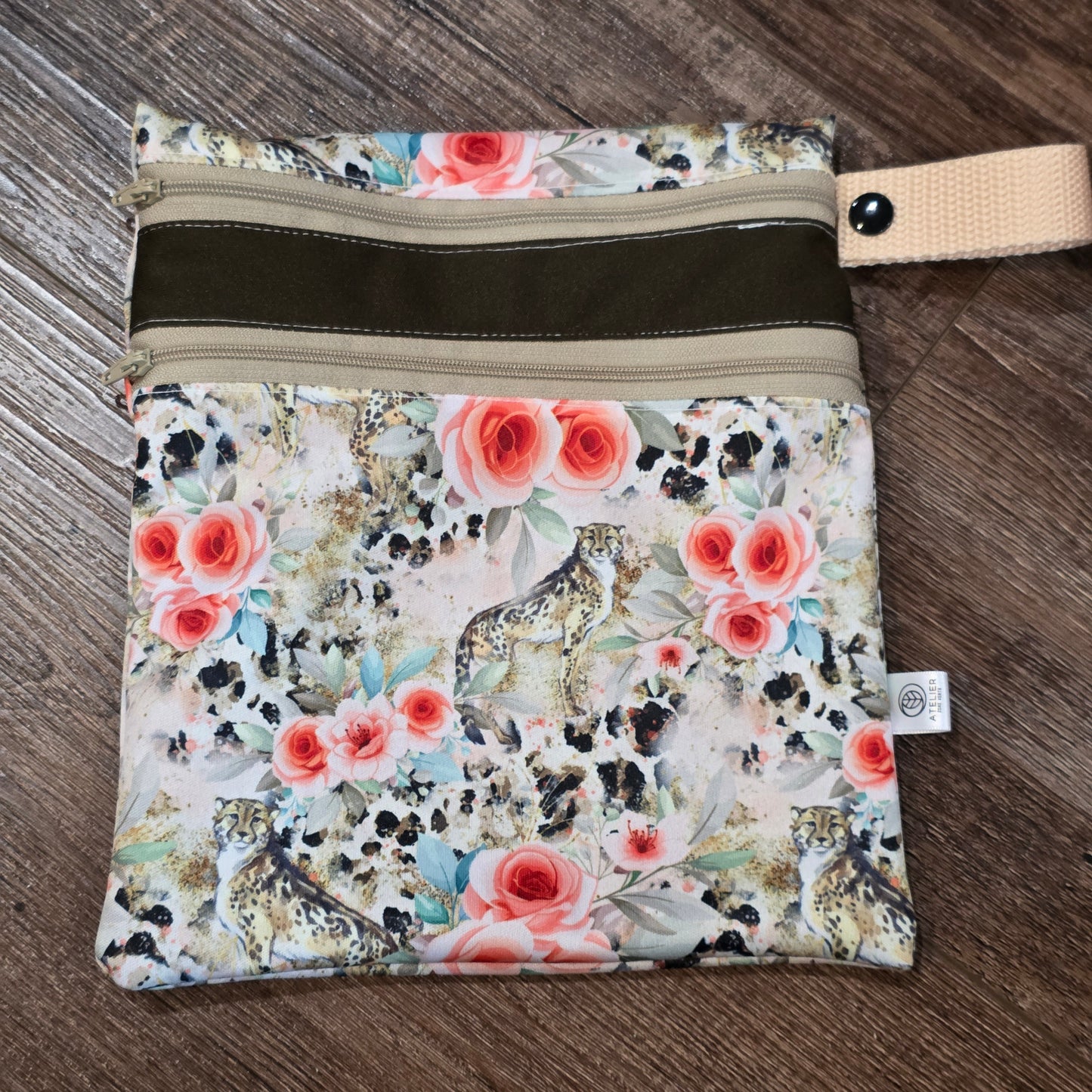 DUO-SAC – Sac Imperméable à Double Compartiments (9x9")