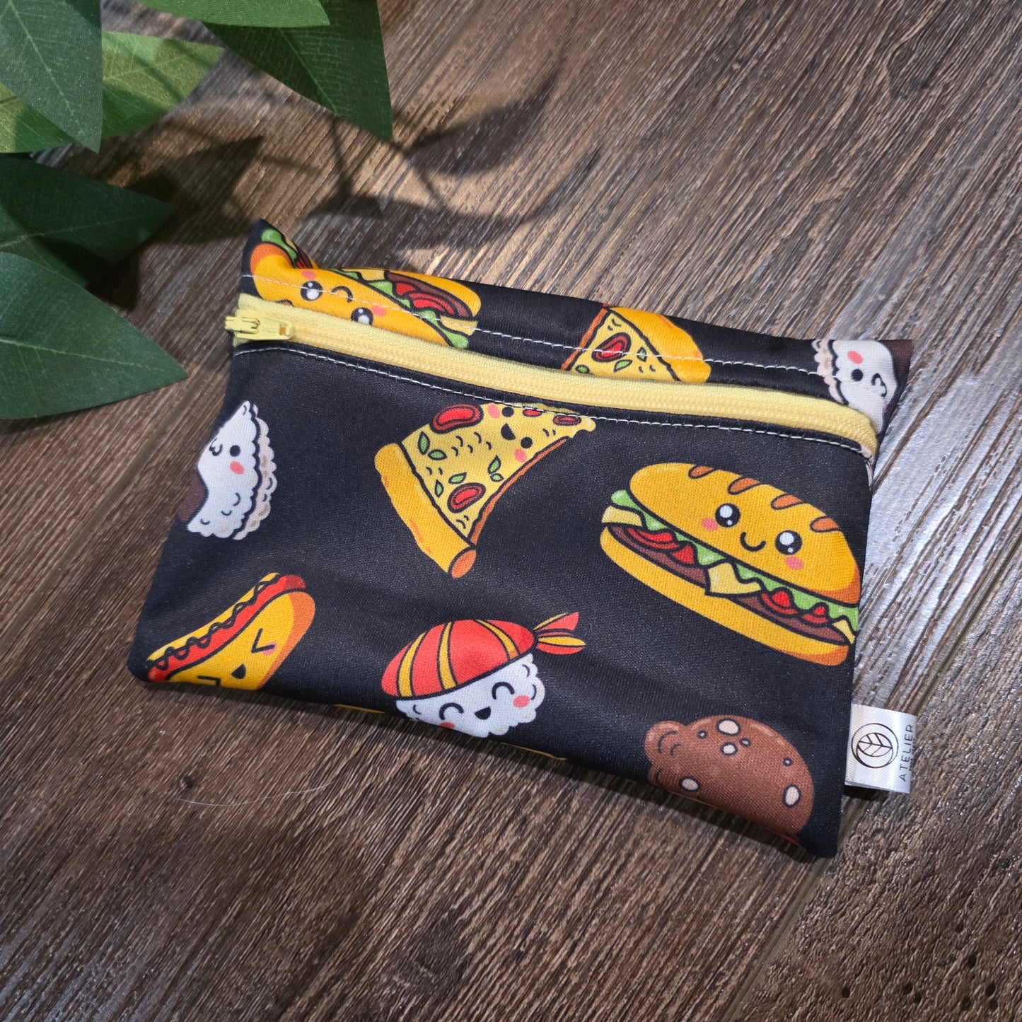 Sac à Collation Réutilisable - Moyen - Atelier Zone Verte