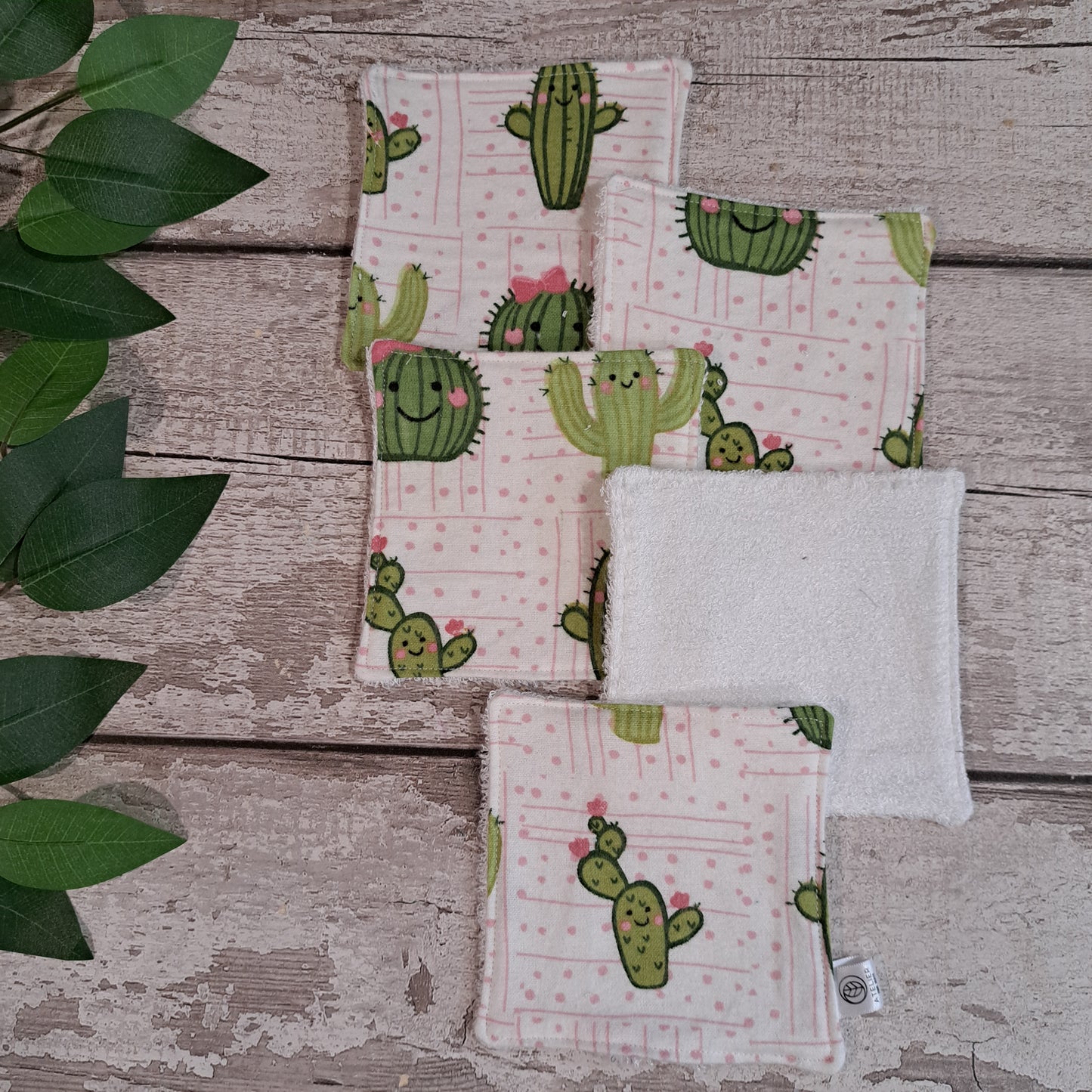 Lingettes Démaquillantes Lavables - Flanelle/Ratine
