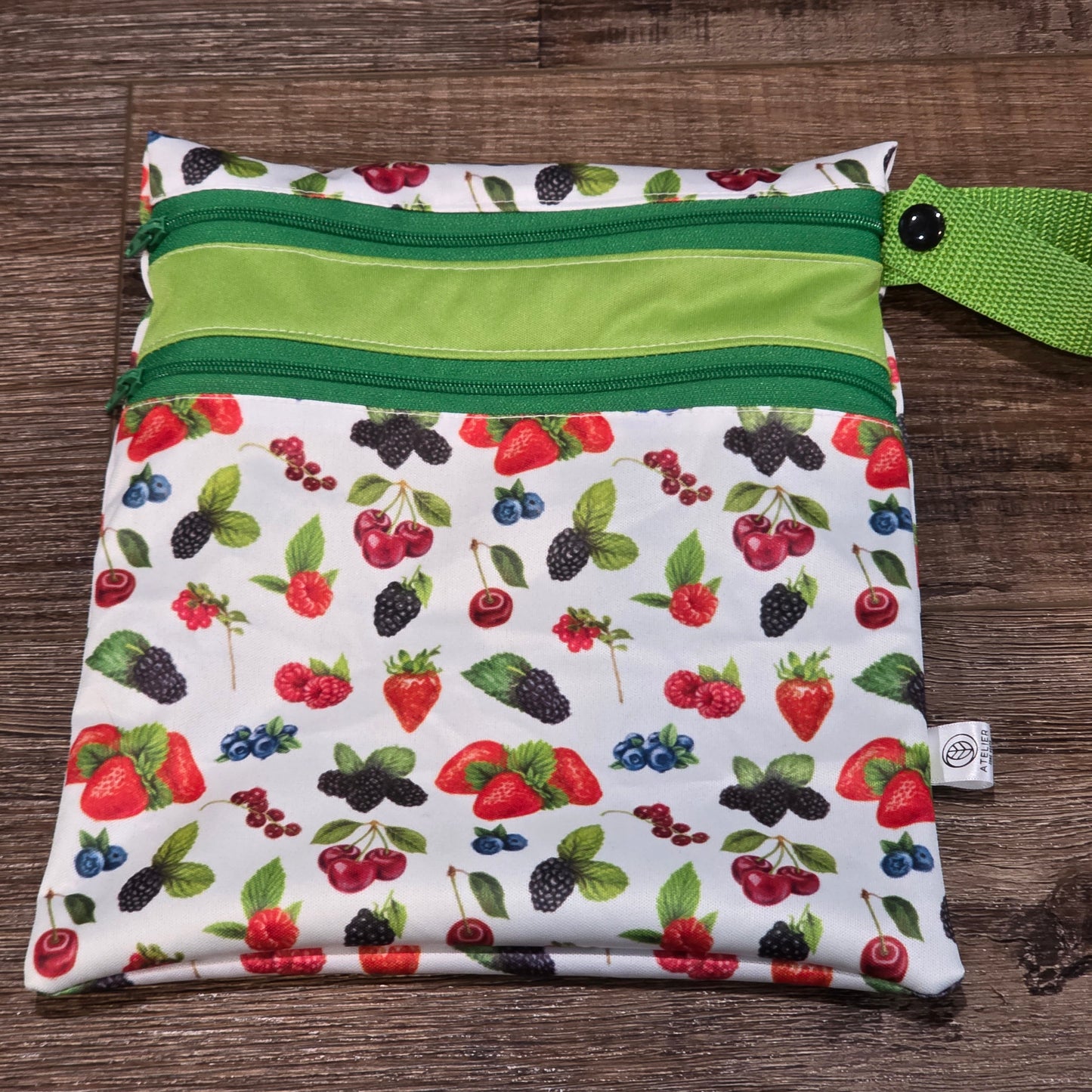 DUO-SAC – Sac Imperméable à Double Compartiments (9x9")