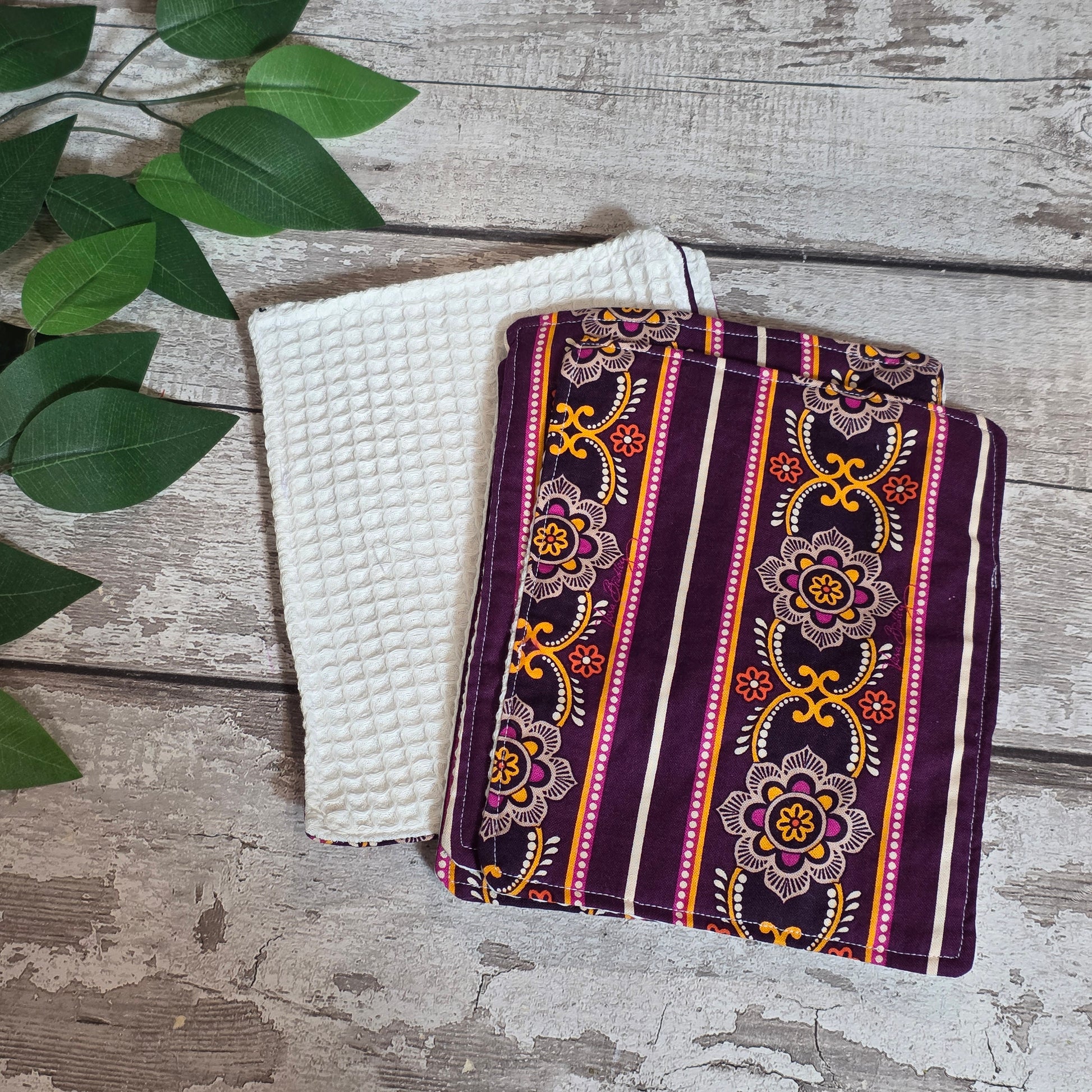 Essuie-Tout - Paquet de 6 - Nid d'abeille & Coton (Mini Format) - Atelier Zone Verte