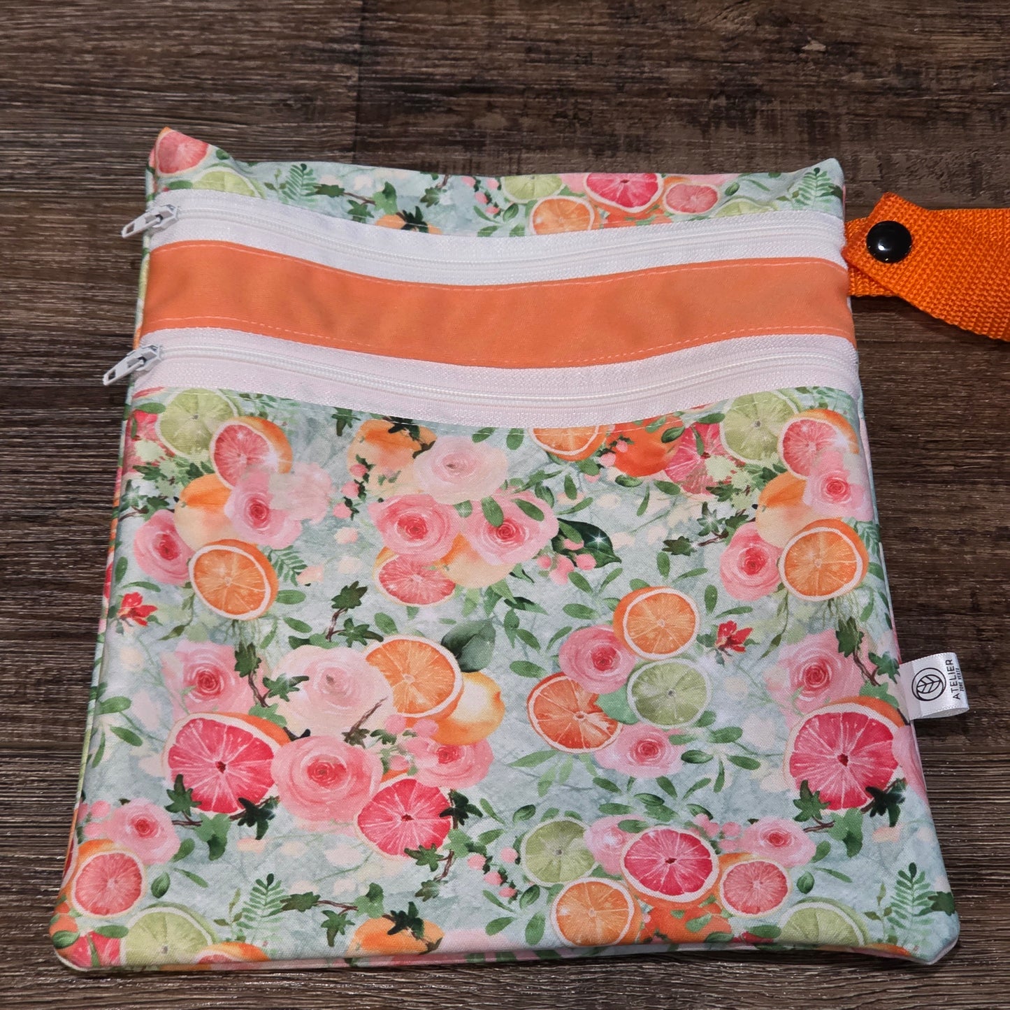 DUO-SAC – Sac Imperméable à Double Compartiments (9x9")