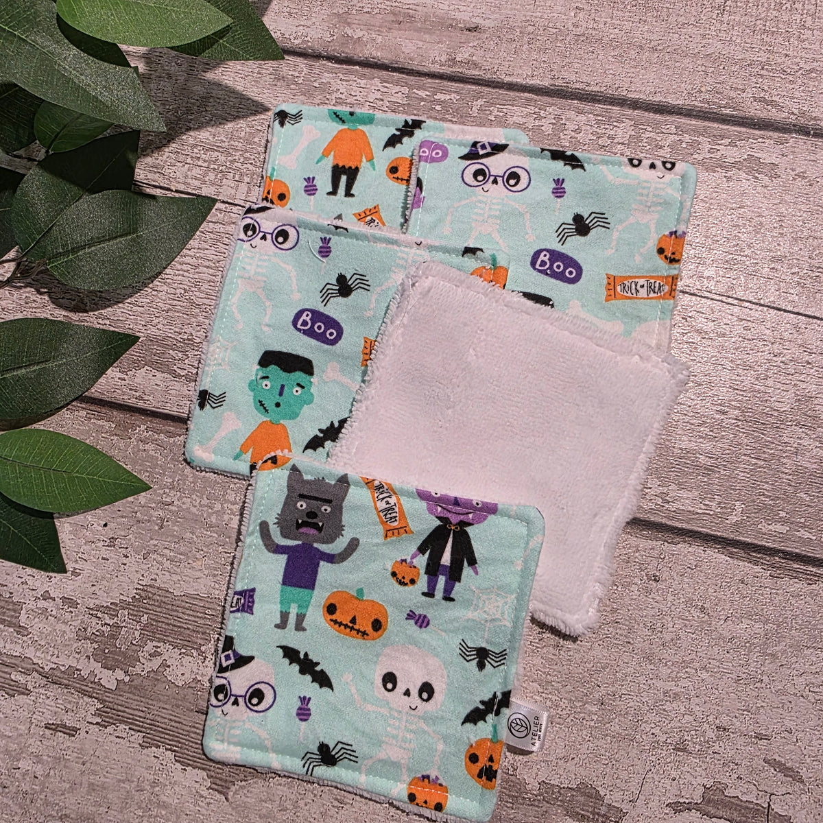 Lingettes Démaquillantes Lavables - Atelier Zone Verte