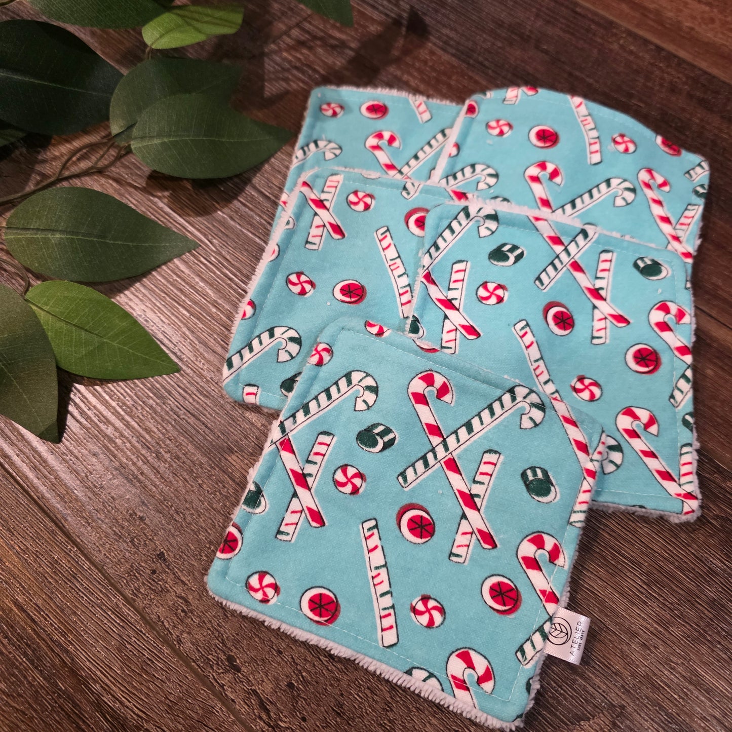 Lingettes Démaquillantes Lavables - Atelier Zone Verte