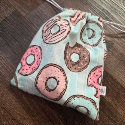 Lingettes Démaquillantes Lavables - Flanelle/Ratine avec Pochette Assortie