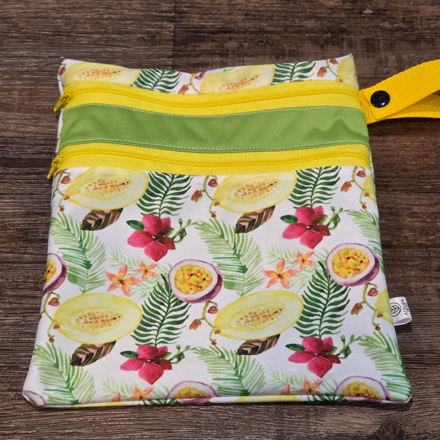 DUO-SAC – Sac Imperméable à Double Compartiments (9x9")