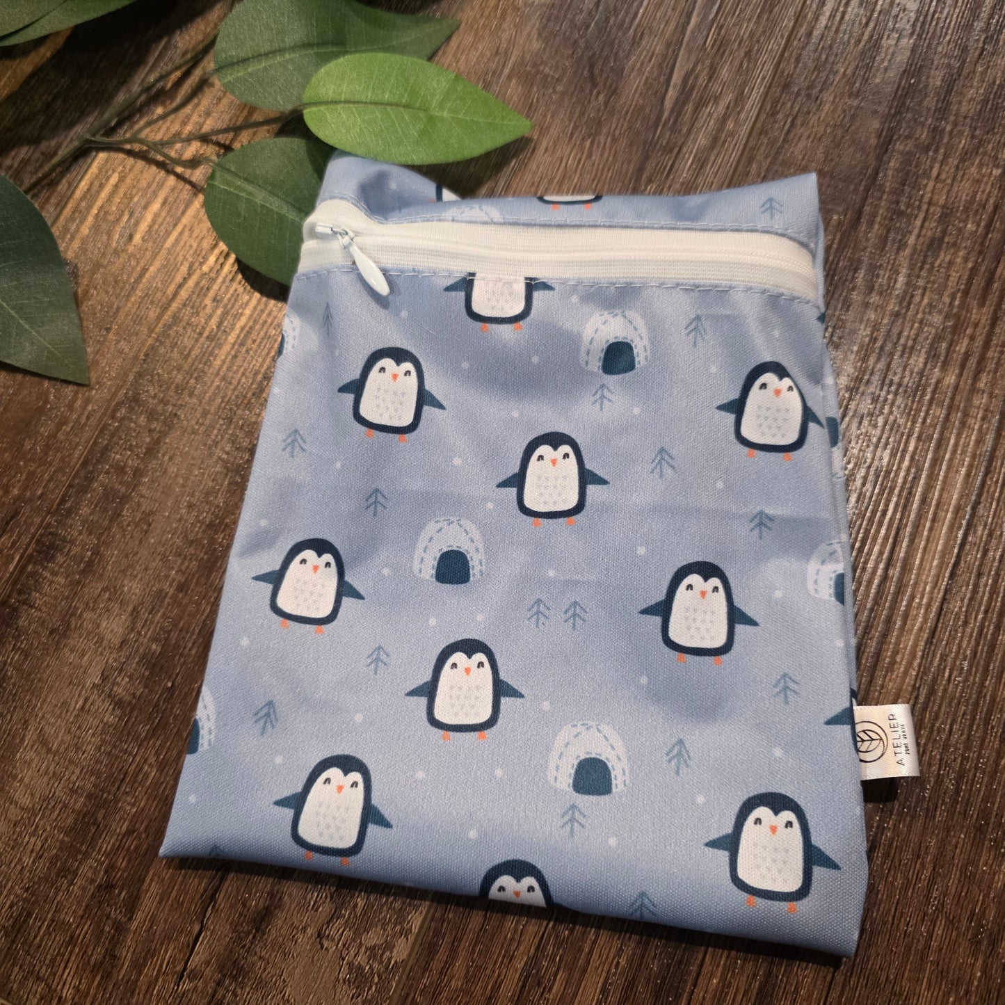 Sac Imperméable - Petit (7x7") - Atelier Zone Verte