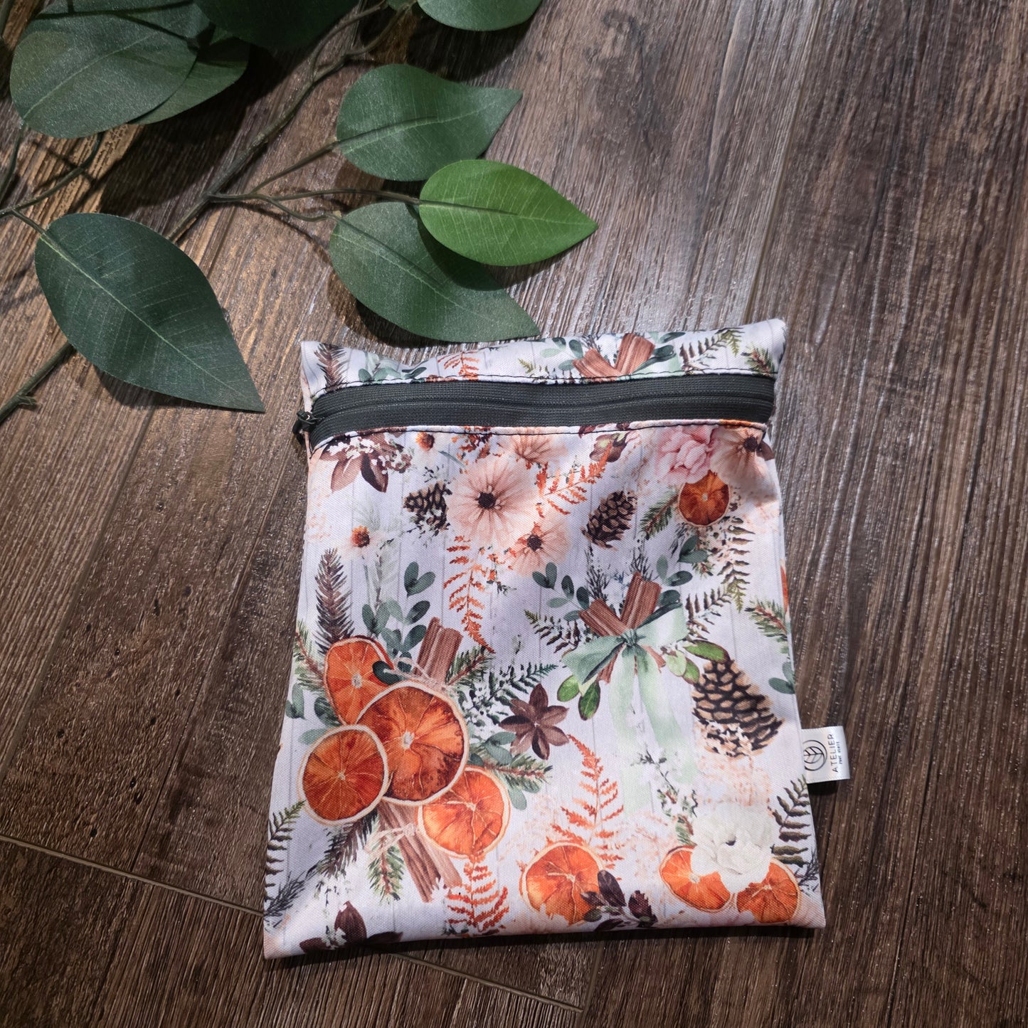 Sac Imperméable - Petit (7x7") - Atelier Zone Verte