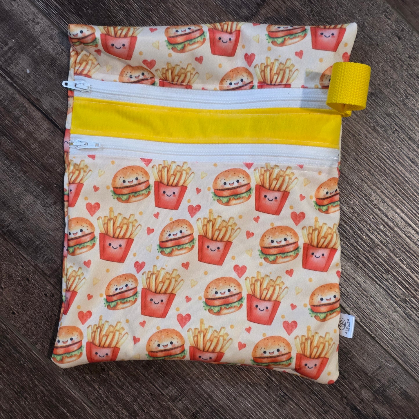 DUO-SAC – Sac Imperméable à Double Compartiments (9x9")