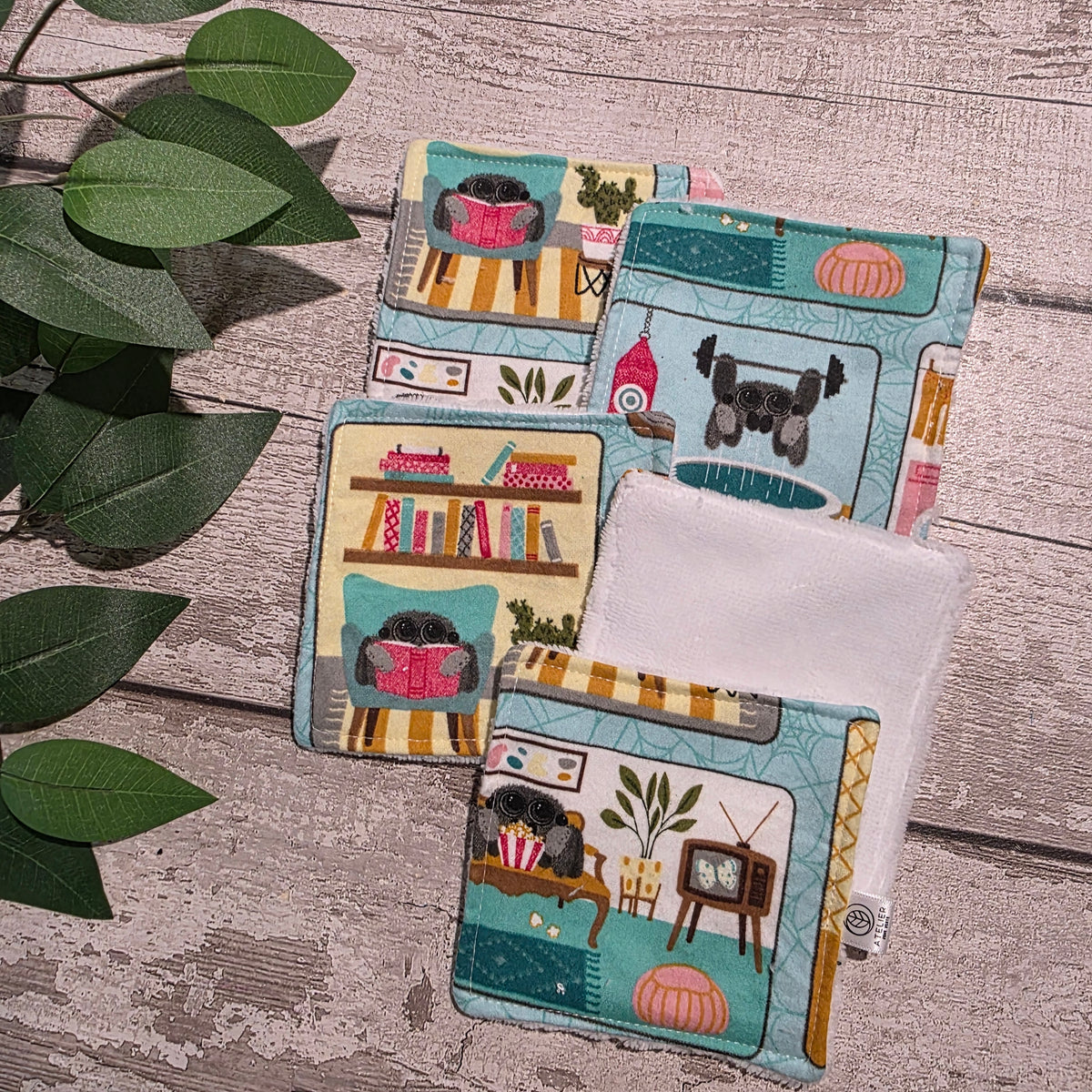 Lingettes Démaquillantes Lavables - Atelier Zone Verte