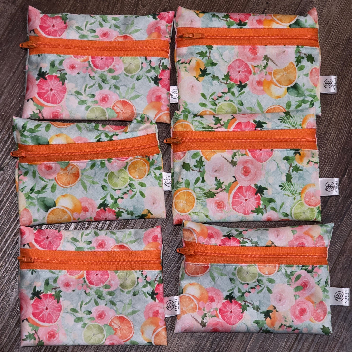 Sac a collation reutilisable, petit format - Atelier Zone Verte
