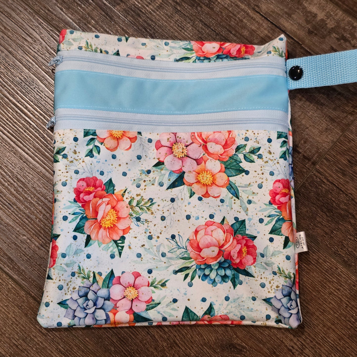 DUO-SAC – Sac Imperméable à Double Compartiments (9x9")