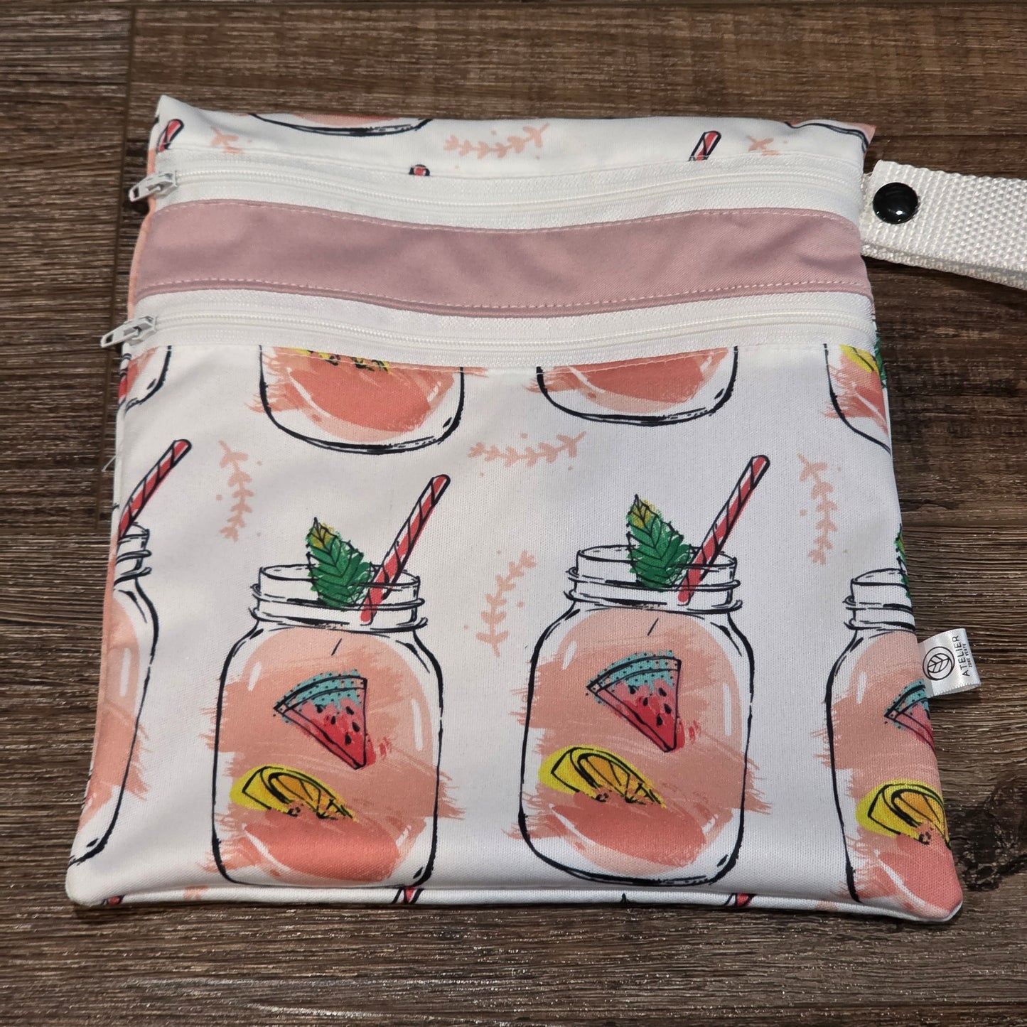 DUO-SAC – Sac Imperméable à Double Compartiments (9x9")