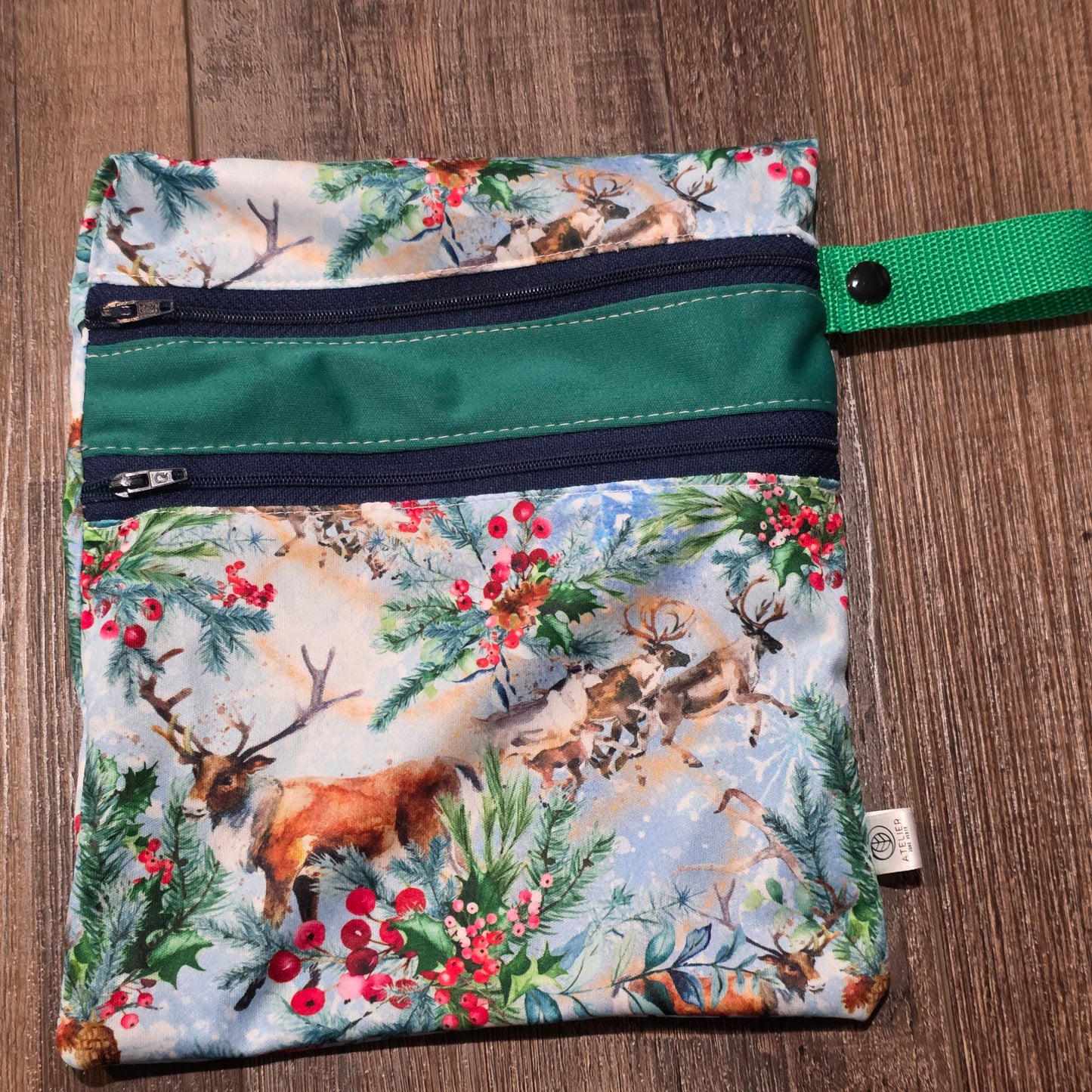 DUO-SAC – Sac Imperméable à Double Compartiments (9x9")